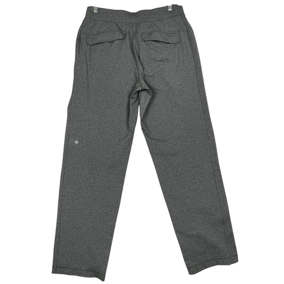 Lululemon Gray Kung Fu Yoga Athleticwear Athleisure Relaxed Loose Fit Pant  Sz L - Picture 2 of 15